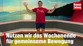 Philipp bewegt am Sonntag, 16.8.: Wochenende nutzen und Körper Gutes tun