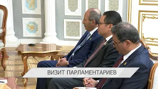 Alexander Lukashenko holds meeting with the Speaker of the Arab Parliament