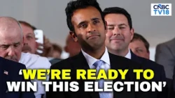 Vivek Ramaswamy Kicks Off Ohio Campaign's Closing Tour | US Mid-term elections | N18G | CNBC TV18