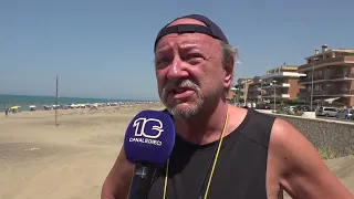 Marina di Ardea, beaches overrun with trash and cars ransacked by thieves