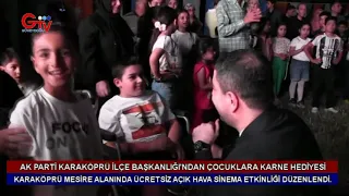 AK PARTİ KARAKÖPRÜ İLÇE BAŞKANLIĞI ÇOCUKLARA KARNE HEDİYESİ OLARAK SİNEMA ETKİNLİĞİ DÜZENLEDİ