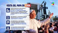 🔴 OPERATIVO DE SEGURIDAD POR LA VISITA DEL PAPA LEÓN XIV
