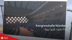 Kongresshalle Nürnberg: Bau läuft nach Plan