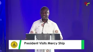 Mintah Akandoh's speech as President Mahama visits Mercy Ships