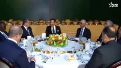 الأمير مولاي رشيد يترأس مأدبة عشاء أقامها جلالة الملك  على شرف المدعوين  في المعرض  الدولي للفلاحة