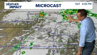 WEATHER: Rain chances increase in northern Minnesota Friday night