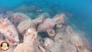 Hallan un pecio romano de más de 2.100 años con cientos de ánforas frente a las costas de Sicilia
