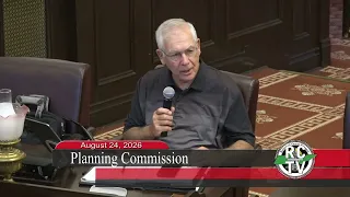 Planning Commission - August 24, 2026