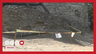 Omlástól tartanak, le kellett zárni a megrongált várat - milliós kárt okoztak a bulizók