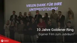 10 Jahre Goldener Ring: Eigener Film zum Jubiläum