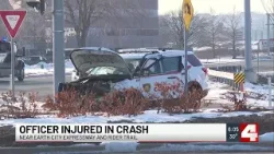 Police: Officer involved in crash while responding to prior crash in Earth City
