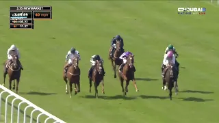 Blue Bolt 🏇 تفوز بالشوط الرابع✨ ضمن منافسات مهرجان The July Cup at Newmarket