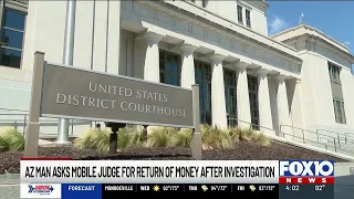 Arizona man asks federal judge in Mobile to order return of cash seized in steroids probe