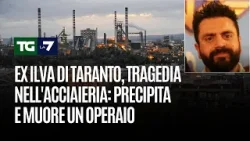 Ex Ilva di Taranto, tragedia nell'acciaieria: precipita e muore un operaio