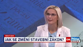 Mrázová: Mottem stavebního zákona je „není čas ztrácet čas“, senátoři ho bohužel nepochopili