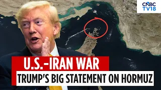 Donald Trump Responds After Iran Announces Hormuz Closure Iran Claims Major Blow To US Forces | N18G