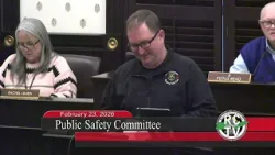 Public Safety Committee - February 23, 2026