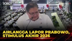 Menko Airlangga Lapor Presiden Prabowo soal Stimulus Akhir 2026