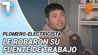 He was celebrating Children's Day and they stole $3 million in tools from him: "It affects me a lot"