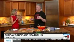 Chef John Zenk makes Sunday sauce and meatballs