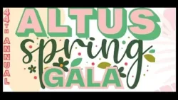 It's time for the 44th annual City of Altus Spring Gala