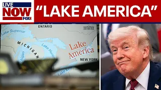 Trump signs order renaming Lake Ontario to "Lake America"