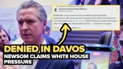 Newsom denied entry to USA House in Davos after being slated as a speaker, press office says