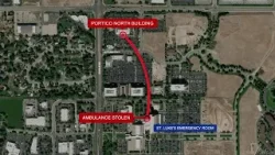 Meridian ambulance attack suspect still at large; Paramedics say ‘It could have been so much worse’