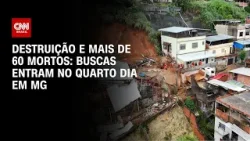 Tragédia em MG: Morador relata momentos de tensão ao ficar soterrado | LIVE CNN
