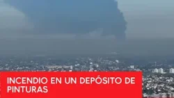 FRANCISCO ÁLVAREZ: feroz INCENDIO en un DEPÓSITO FRANCISCO ÁLVAREZ: feroz INCENDIO en un DEPÓSITO