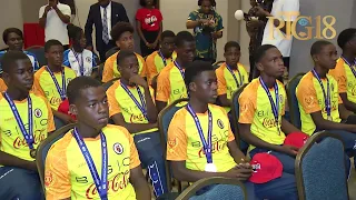 Federasyon Ayisyèn Foot-Ball rankontre ak laprès sou patisipasyon Ayiti nan CFU Challenge Series U14