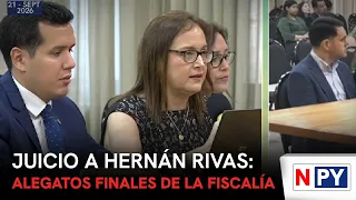 Hernán Rivas trial: Prosecution's closing arguments