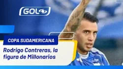 Esto dijo Rodrigo Contreras sobre su golazo en Copa Sudamericana