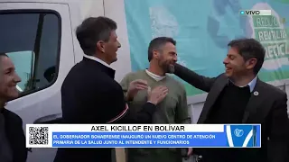 AXEL KICILLOF IN BOLÍVAR
