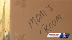 Family who had belongings abandoned by moving company reunites with items