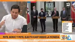 Boric y Kast hacen declaración conjunta en La Moneda por incendios y reconstrucción | Tu Día