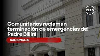 Community members demand completion of Padre Billini emergency room