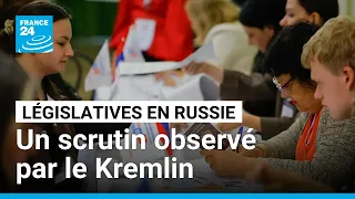 Élections législatives en Russie : un scrutin observé par le Kremlin • FRANCE 24