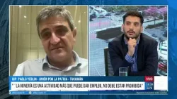 “La Ley de Glaciares debe tener un tiempo suficiente de tratamiento”, Pablo Yedlin en DTV