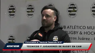 Marcos Juárez: Técnicos y jugadores del CAM convocados al Nacional Desarrolllo M16. Más detalles