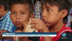 ALIMENTAÇÃO: 13 milhões de brasileiros deixaram de passar fome em 2023