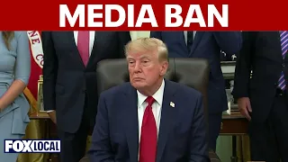 Trump bans CNN, MSNOW, Politico from White House