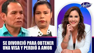 She got divorced to get a visa and lost her love | Andrea