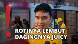 Mencicipi Burger Viral Aldi Taher, Rotinya Lembut Mencicipi Burger Viral Aldi Taher, Rotinya Lembut