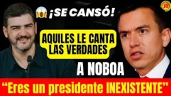? ¡SE CANSÓ! Aquiles Alvarez LE CANTA LAS VERDADES a Noboa: "Eres un presidente INEXISTENTE"