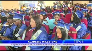 College Of Nursing Sciences, UBTH Holds Maiden Induction, Oath-Taking Ceremony