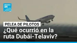 Avión que cubría ruta Dubái-Tel Aviv se desvía tras generada pelea de pilotos en la cabina