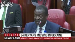 PCS Mudavadi gives a brief on the 354 Kenyans caught up in the Russia-Ukraine crisis. #ebrunews