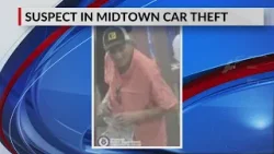 Police search for suspect in Midtown Kroger car theft
