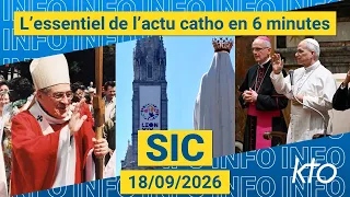 #PapeenFrance #martyr #Lustiger | SIC du 18 septembre 2026